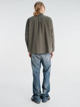 Beams Plus - Open B. D. Dobby Plaid in Green