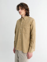 Beams Plus - Open B.D. Panama Plaid Double Face Shirt in Beige