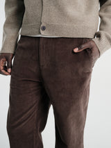 Berner Kühl - Night Trouser Dyed Corduroy in Peat