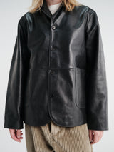 Berner Kühl - Cut Jacket Creased Calf in Black