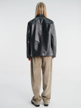 Berner Kühl - Cut Jacket Creased Calf in Black