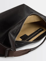Lemaire - Berlingot Hobo Bag in Dark Chocolate