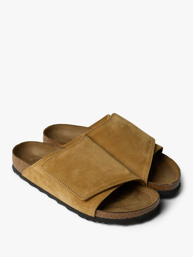 Birkenstock - Solana VL Suede Narrow Sandals in Cork Brown
