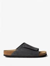 Birkenstock - Solana VL Suede Narrow Sandals in Charcoal