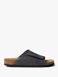 Birkenstock - Solana VL Suede Narrow Sandals in Charcoal