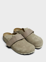 Birkenstock - Loma Nubuck Leather and Suede Narrow Sandals in Taupe