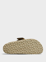 Birkenstock - Loma Nubuck Leather and Suede Narrow Sandals in Taupe