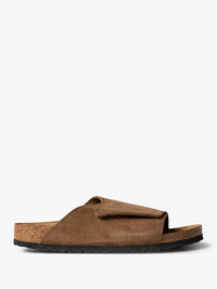 Birkenstock - Solana VL Suede Leather Shoes in Dark Tea