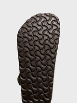 Birkenstock - Boston Suede Regular Sandals in Taupe