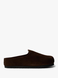 Birkenstock - Amsterdam Wrapped Suede Leather Narrow Shoes in Carafe