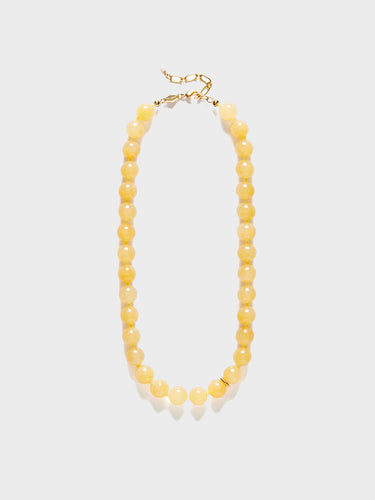 Anni Lu - Ball Necklace in Lemonade