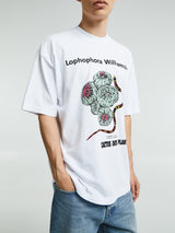 Cactus Store - Lophophora Williamsi T-Shirt in White