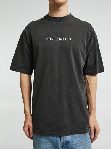 Cactus Store - Stone Eaters V2.0 T-Shirt in Washed Black