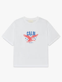 Calm. - Eagle Tee in White
