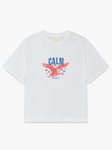 Calm. - Eagle Tee in White