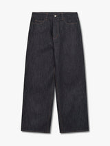 Calm. - Baggy Raw Indigo Jeans