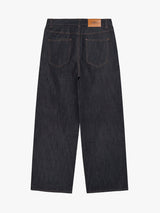 Calm. - Baggy Raw Indigo Jeans