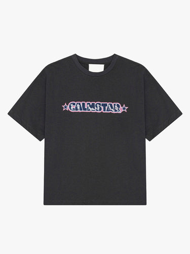 Calm. - Calm Star Tee in Black
