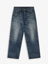 Calm. - Baggy Jeans in Heavy Wash