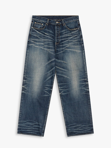 Calm. - Baggy Jeans in Heavy Wash