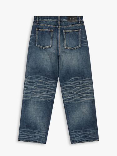 Calm. - Baggy Jeans in Heavy Wash