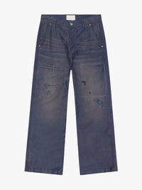 Calm. - Chore Pants in Navy Mud Wash