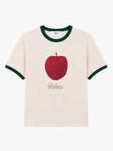 Palmes - Apple Ringer T-Shirt in Broken White