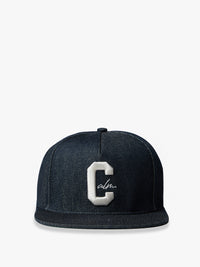 Calm. - Baseball Cap in Indigo