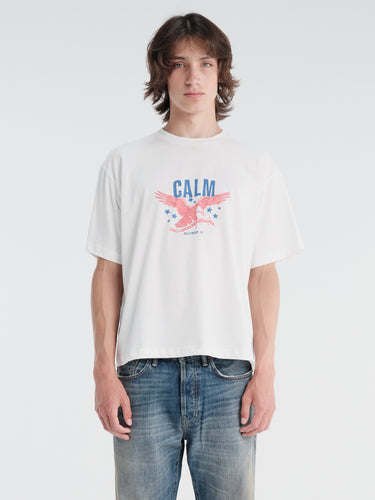Calm. - Eagle Tee in White