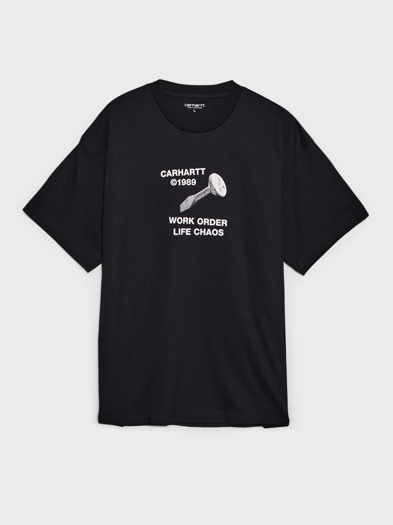 Carhartt WIP - Strange Screw T-Shirt in Black