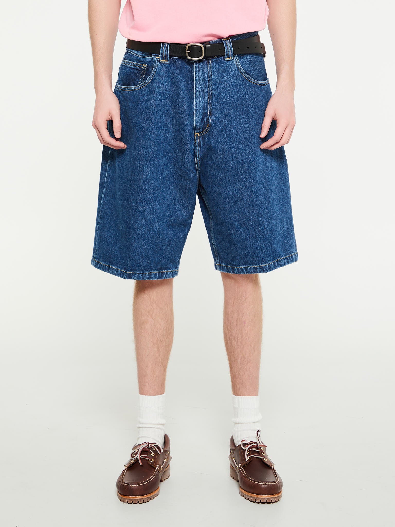 Carhartt WIP - Brandon Shorts in Blue Stone Washed