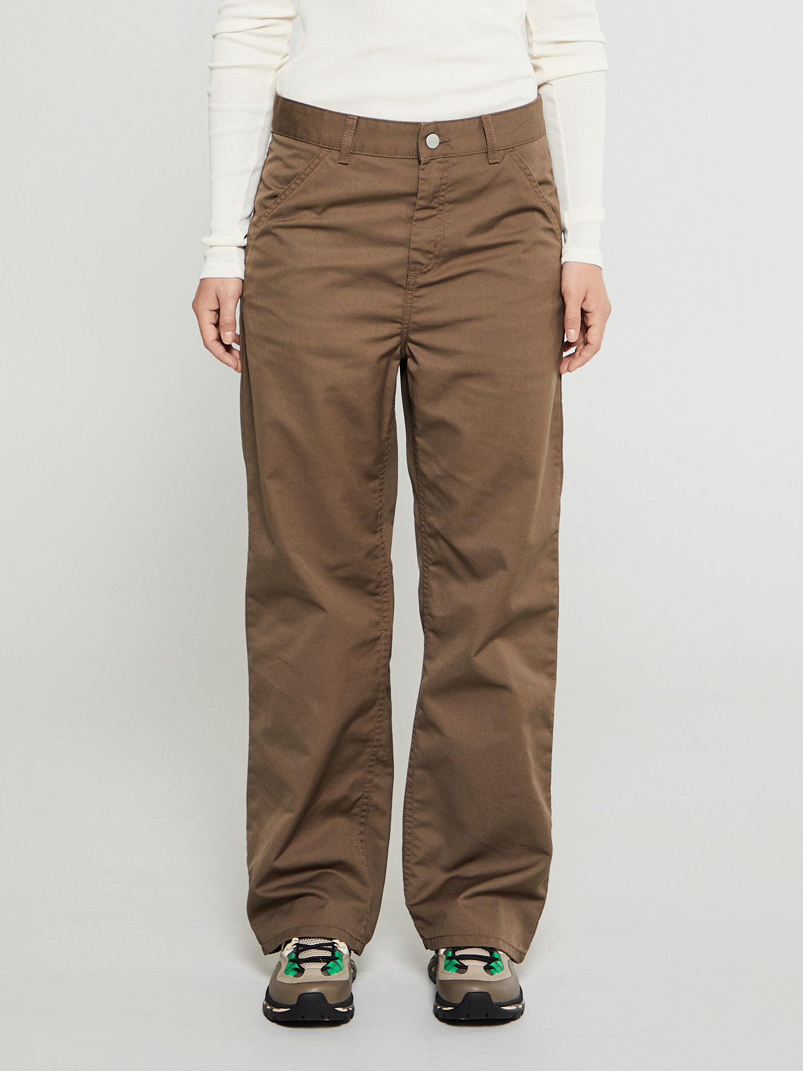 reductor Habubu Oh Carhartt WIP - W' Simple Pant i Barista Rinsed – stoy
