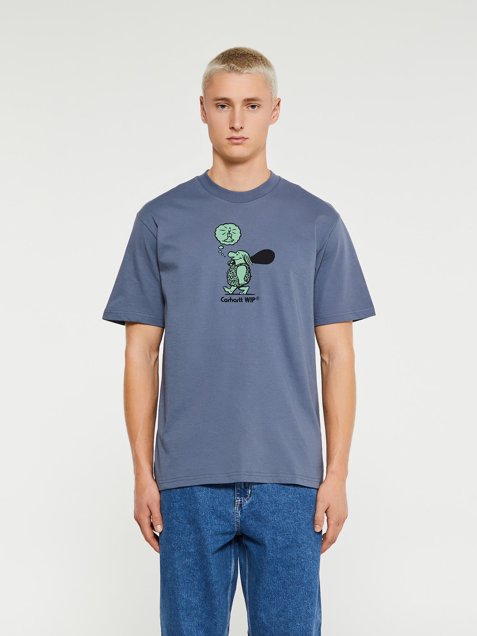 Carhartt - Original Thought T-Shirt in Hudson Blue