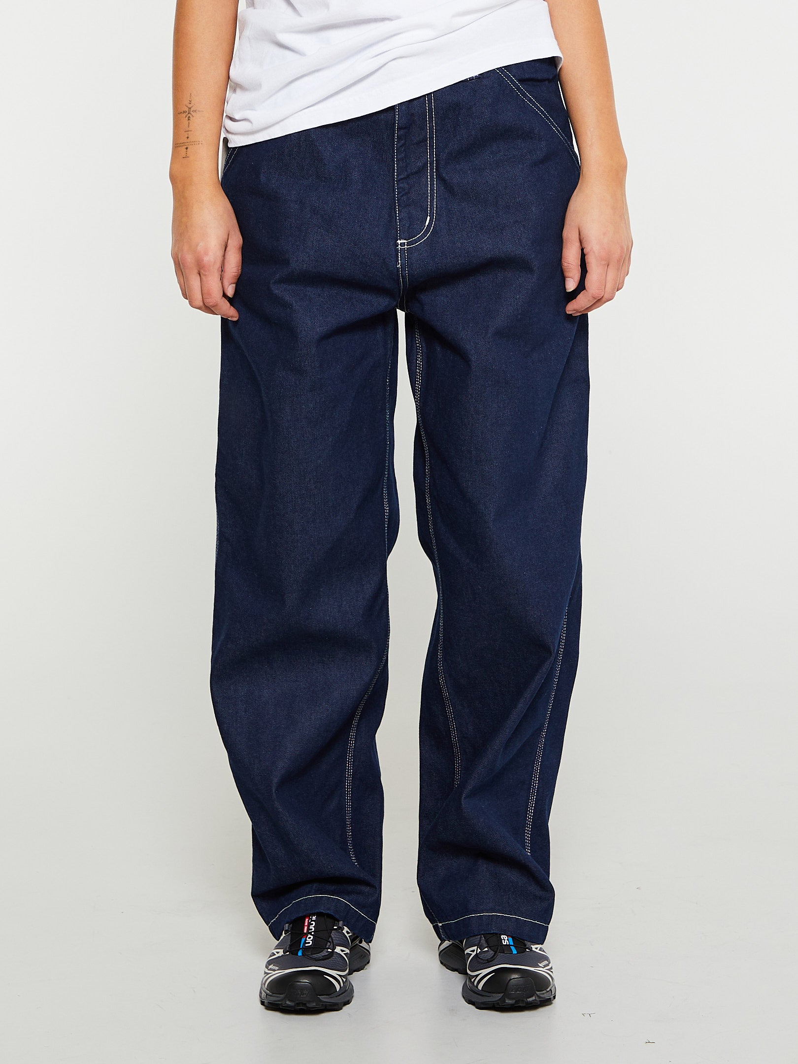 Carhartt WIP - OG Single Knee Pant in Blue one wash – stoy