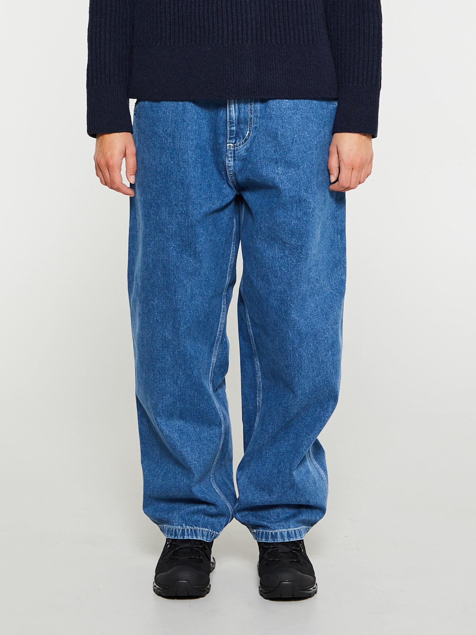 CArhartt WIP - OG Single Knee Pant in Blue Stone Washed
