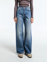 Carhartt WIP - W' Jane Pants in Blue Dark Used Wash