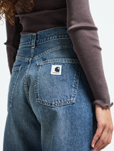 Carhartt WIP - W' Jane Pants in Blue Dark Used Wash