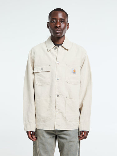 Carhartt WIP - Walter Chore Coat in Natural rinsed