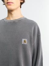 Carhartt WIP - L/S Vista Waffle T-Shirt in Black