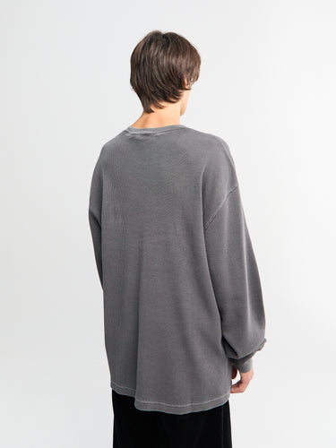 Carhartt WIP - L/S Vista Waffle T-Shirt in Black