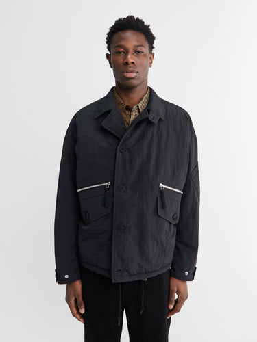 Comme des Garçons Homme - Nylon Jacket in Black