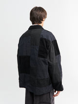 Comme des Garçons Homme - Patchwork Jacket in Black Mix