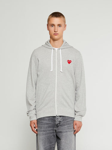 Comme des Garçons PLAY - Sweatshirt in Grey