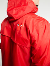 Comme des Garçons PLAY - CDG Play x K Way Full Zip Packable Jacket in Red