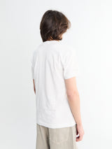 Comme des Garçons PLAY - Red Heart T-Shirt in White