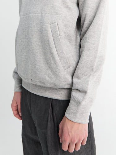 Comme des Garçons PLAY - Red Heart Hoodie in Grey