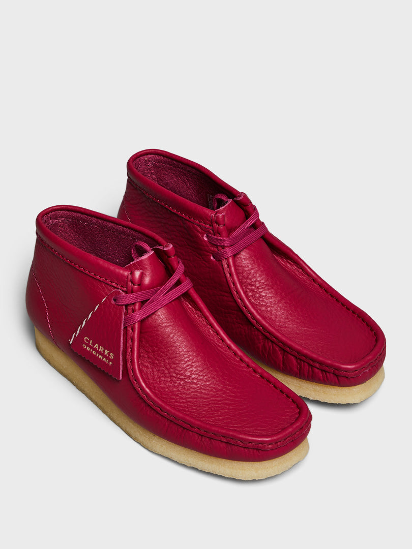 Wallabee Boots in Berry