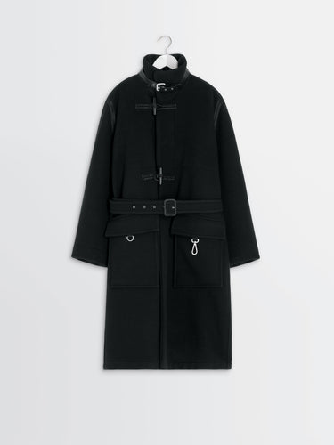 Lemaire - Duffle Coat in Black