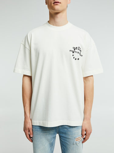 Cole Buxton - Athletic Department T-Shirt in Vintage White