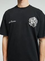 Cole Buxton - Collegiate Crest T-Shirt in Vintage Black